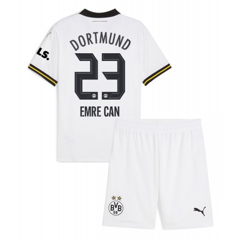 Fotbalové Dres Borussia Dortmund Emre Can #23 Dětské Alternativní 2024-25 Krátký Rukáv (+ trenýrky)